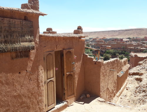Traditional Moroccan earthen habitat